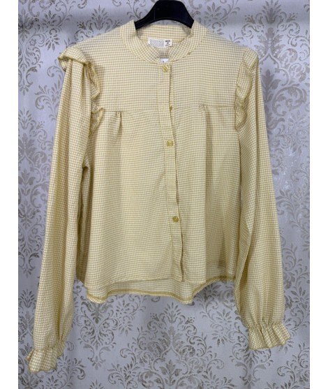 CAMISA AMARILLA VOLANTE