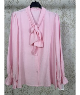 BLUSA LINO LAZO CUELLO