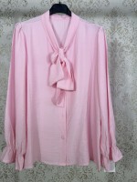 BLUSA LINO LAZO CUELLO